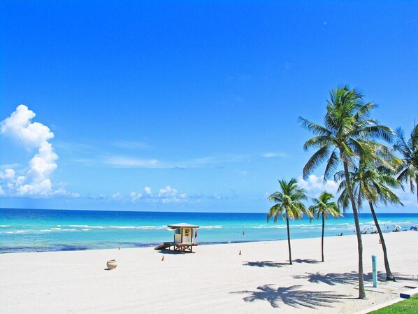 Beach nearby, beach towels