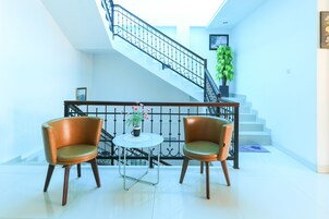 Sala de estar en el lobby