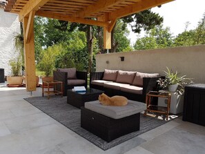 Terrace/patio - Chambres d'hotes au pays de Fayence (Tourrettes)