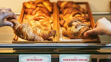 Daily continental breakfast for a fee