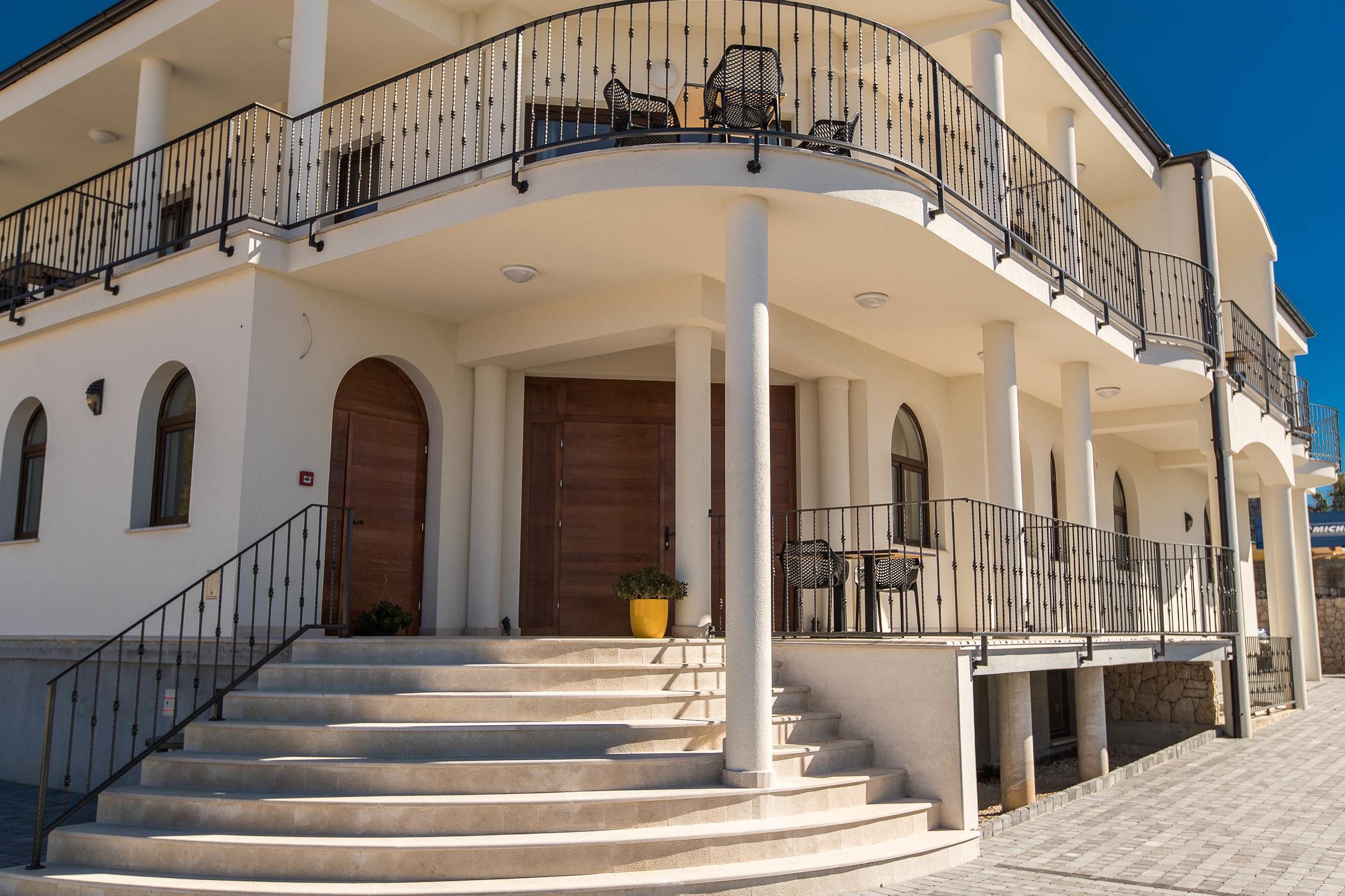 Fassade der Unterkunft