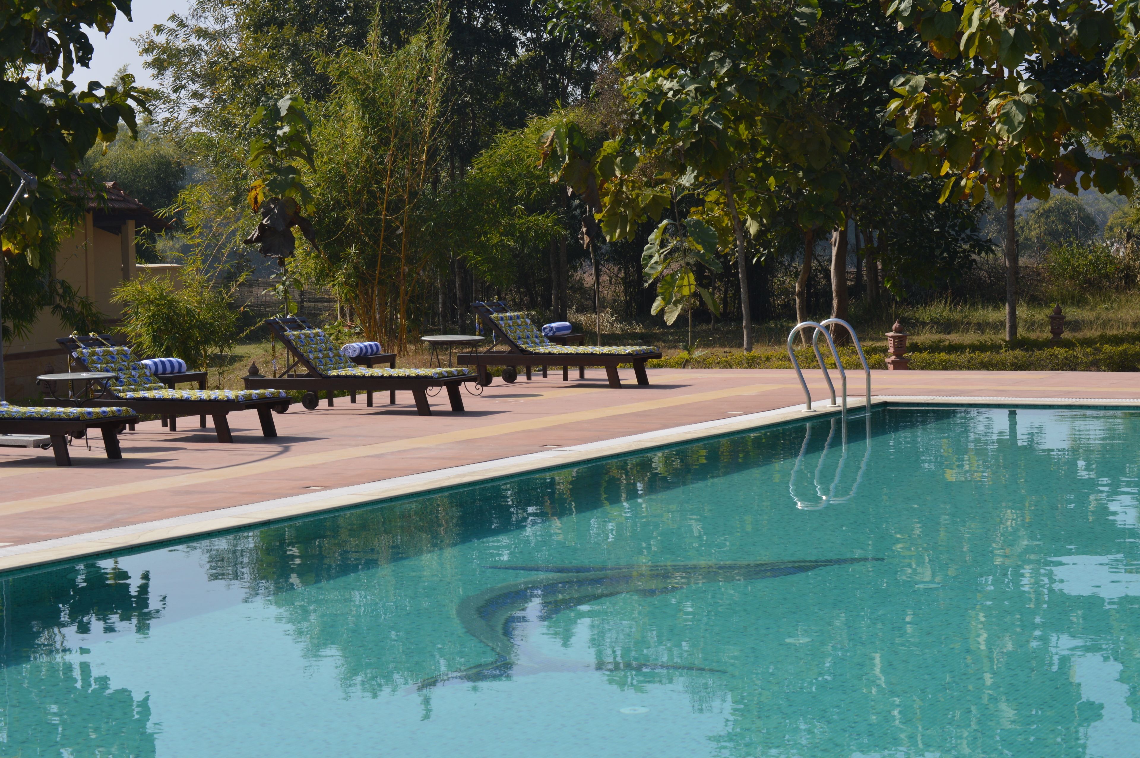 Seasonal outdoor pool