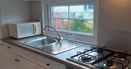 cozy chalet right on the sea and forest