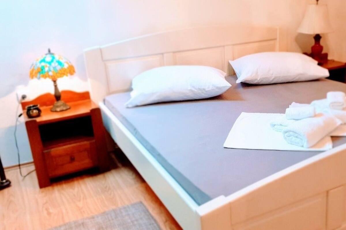 Apartment, Terrace | Desk, blackout drapes, soundproofing, iron/ironing board