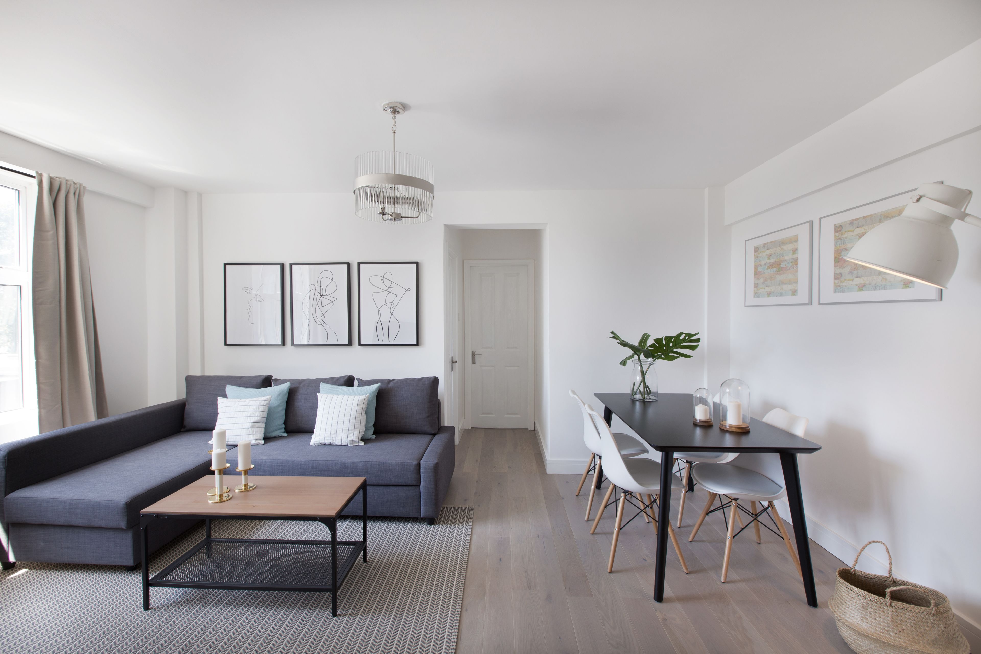 Apartment, 1 Bedroom | Living area