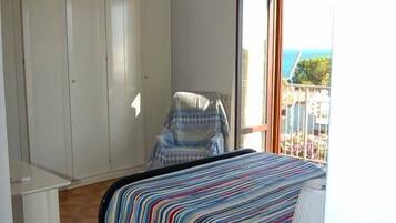 Deluxe-Doppelzimmer, 1 Queen-Bett, Meerblick