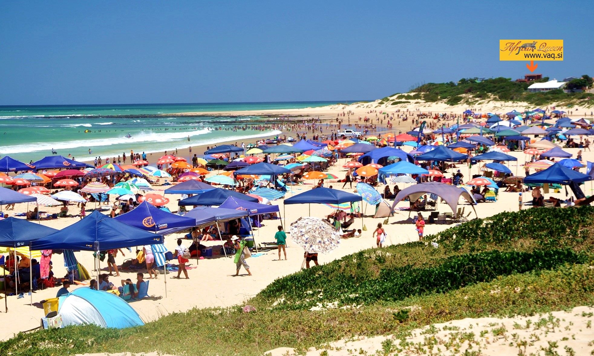 Vista a la playa o al mar