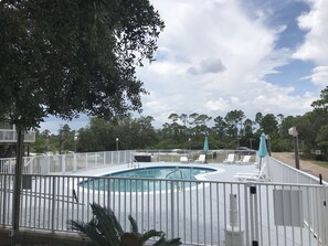 Outdoor pool - Postcard Livin' Cool Classy Centrally Located Condo Perfect For Beach Chillin'  (Orange Beach)
