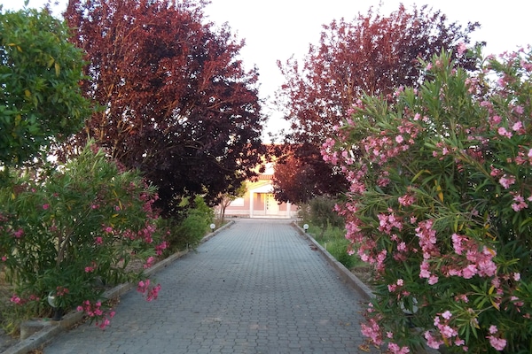 Fassade der Unterkunft – Abend/Nacht