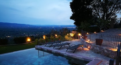Villa with panoramic view