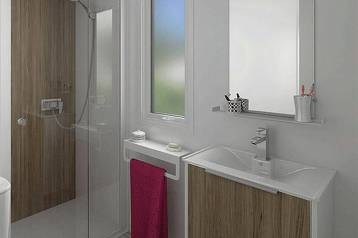 Dusche, Handtücher