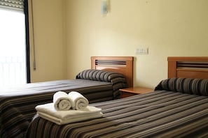 Free WiFi, bed sheets