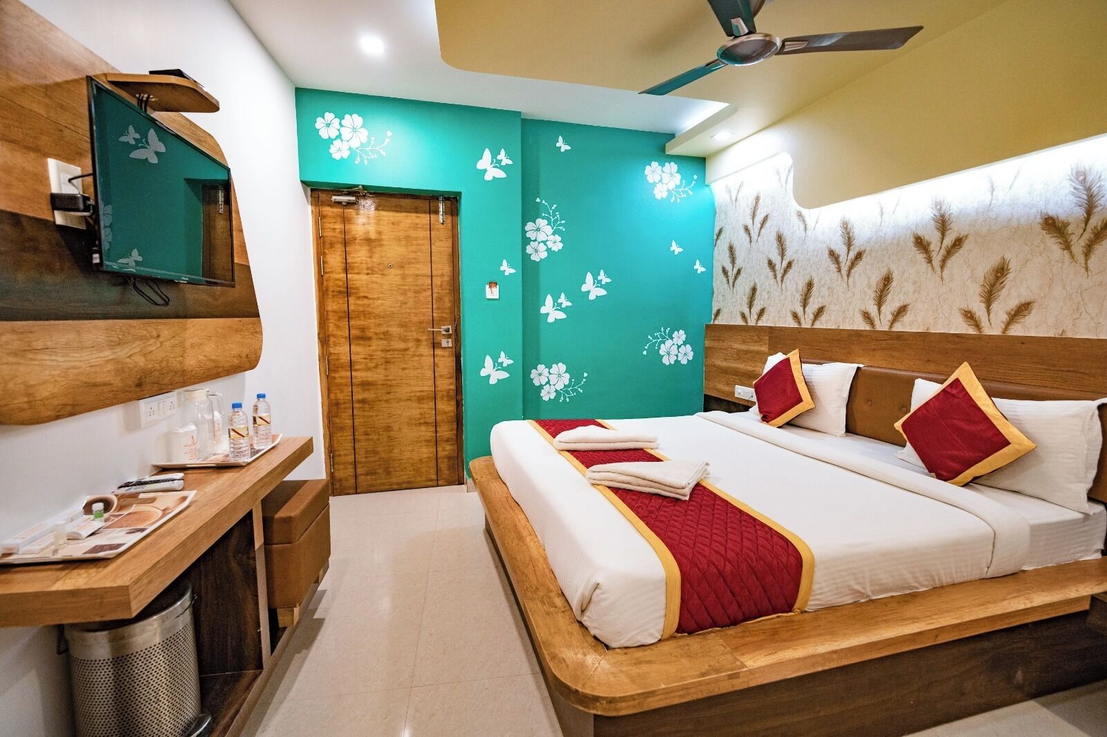 Standard Double Room | Premium bedding, memory foam beds, blackout drapes, soundproofing