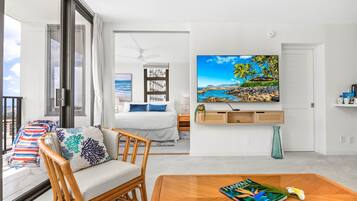 1 dormitorio, tabla de planchar con plancha, wifi gratis y ropa de cama