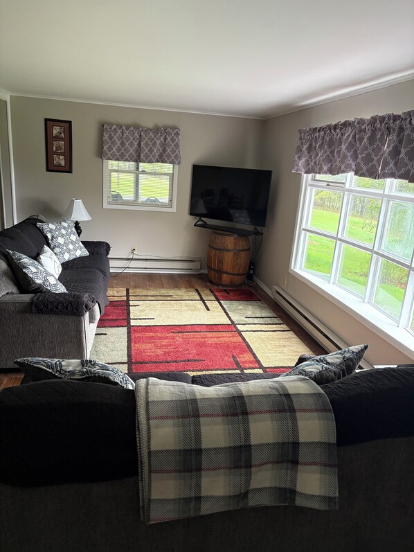 TV connectée, cheminée, baby-foot, table de tennis de table