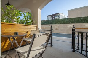 Terrace/patio - Casa Mia Rooms and Apartments (Budva)