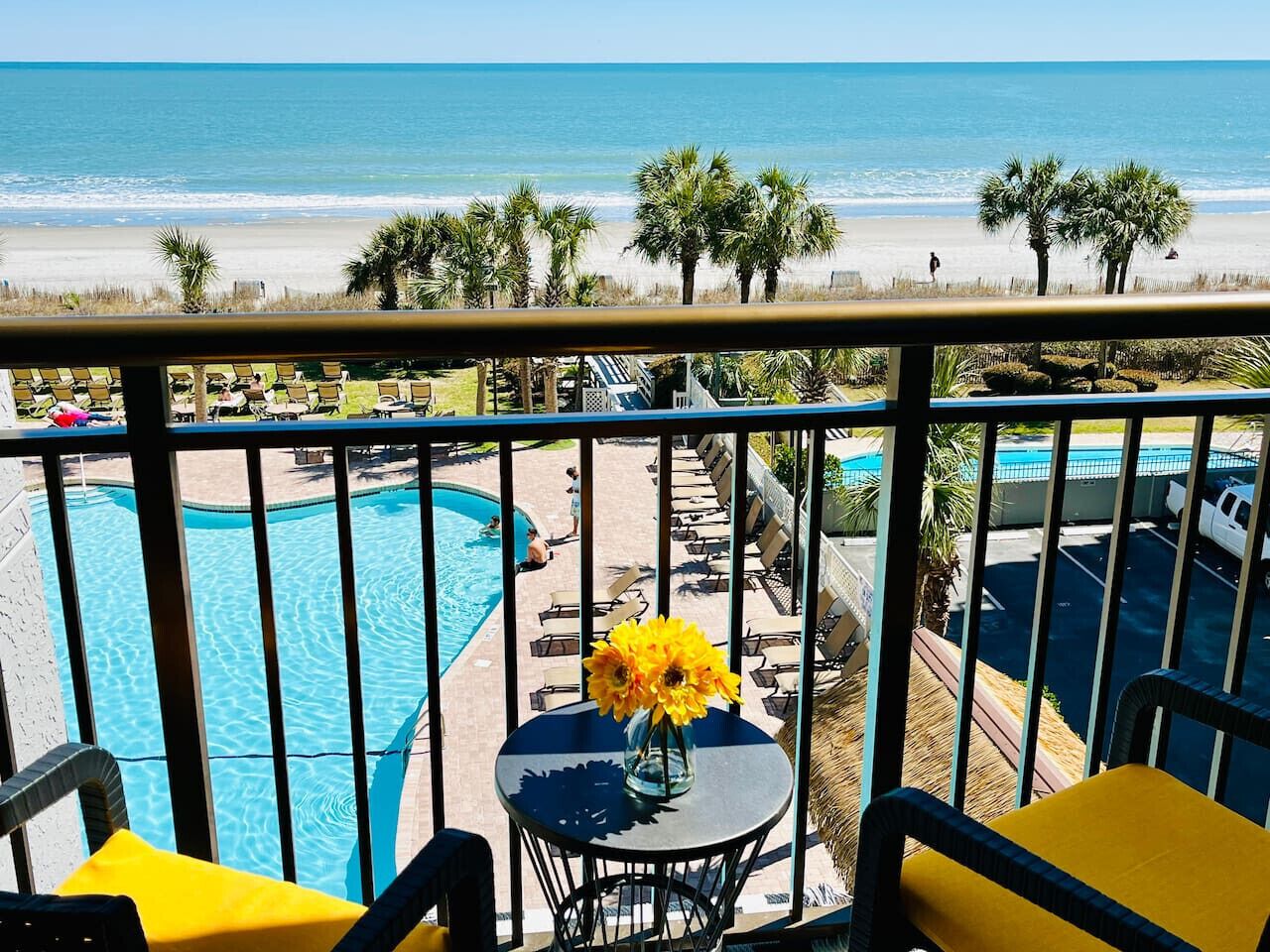 Indoor pool, outdoor pool