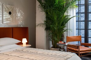 1 habitación, ropa de cama hipoalergénica y decoración personalizada