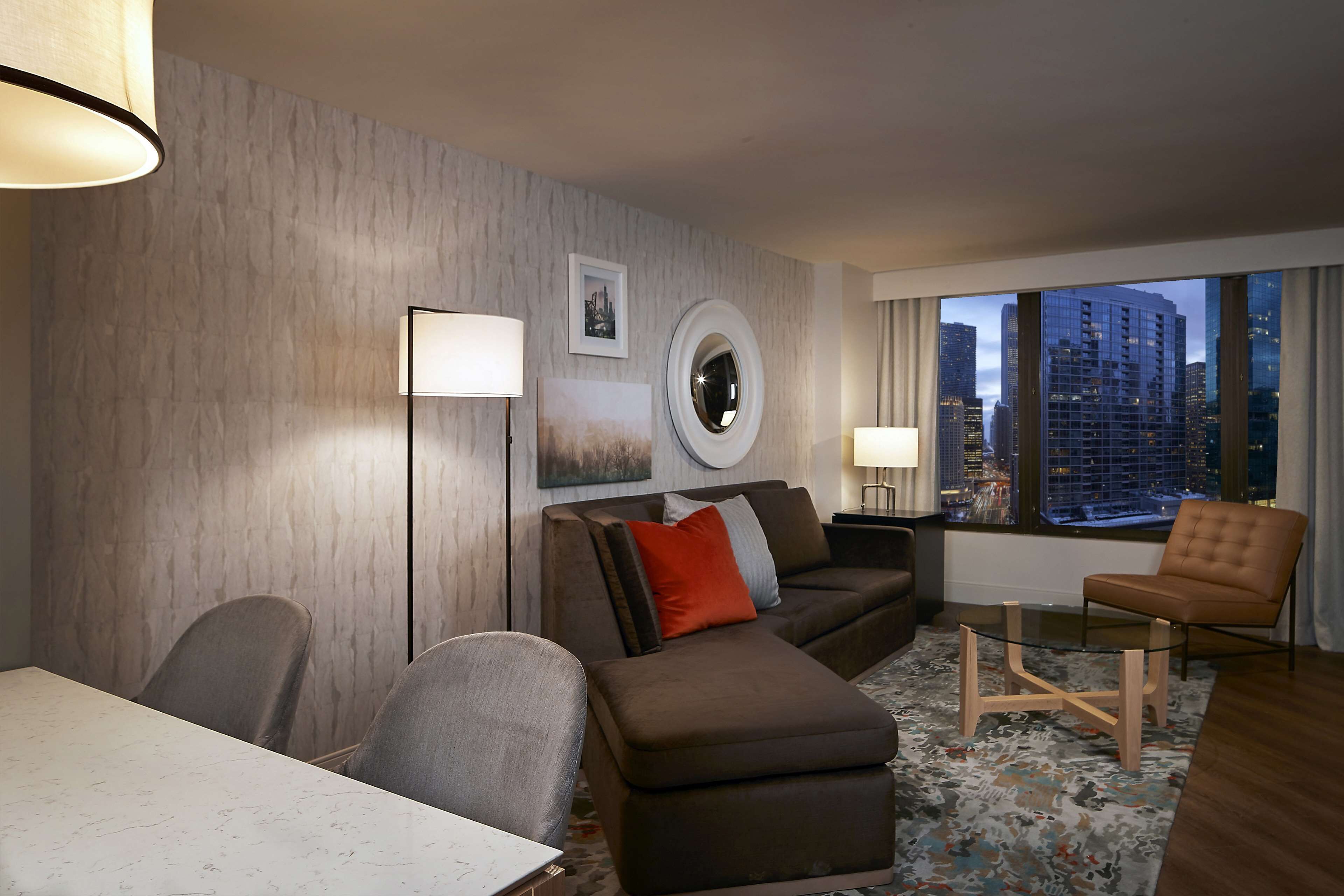 suite, 1 bedroom, accessible | living area | 65-inch flat-screen tv with cable channels, tv, pay films