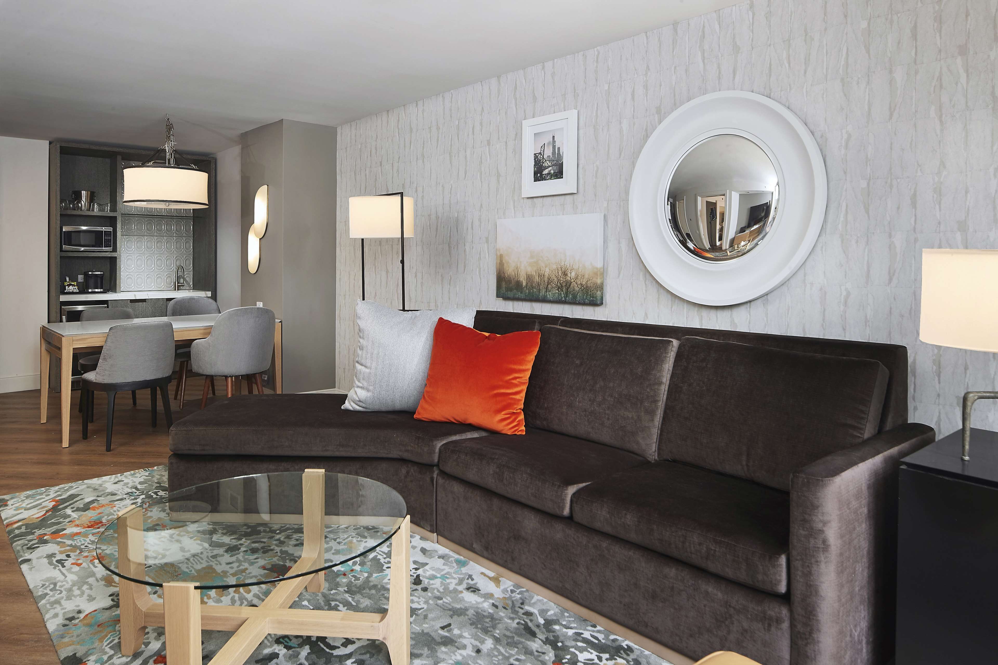 65-inch flat-screen tv with cable channels, tv, pay films