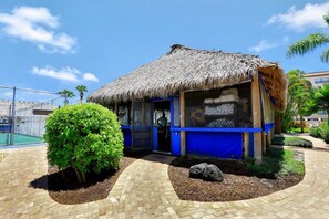 Condo, 1 King Bed with Sofa bed (Cabana-style waterfront condo steps t) | Pool | A heated pool