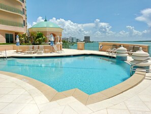 Condo, Multiple Beds (Beauty meets splendor in this beachfr) | Pool