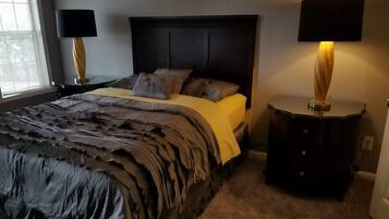 2 bilik tidur, seterika/papan seterika, Wi-fi percuma, cadar katil