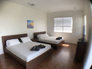 Ferienhaus, 3 Schlafzimmer, Küche | 3 Schlafzimmer, Bettwäsche