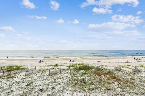 On the beach
