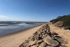 Beach nearby - Newly built, bayview house steps from the beach with spacious deck, W/D & grill (North Eastham)