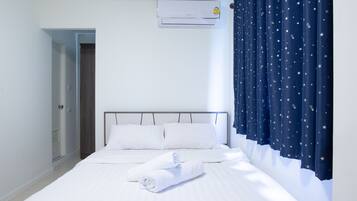 2 bedrooms, WiFi, bed sheets, wheelchair access