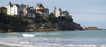 House for rent, 20 m from the great beach of Saint Lunaire             