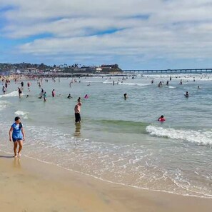 Beach nearby, beach towels
