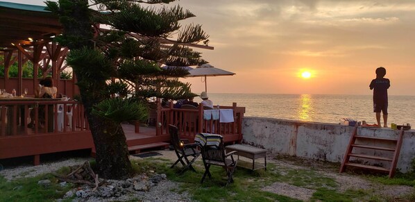 Suite Room | Balcony view - Beach Plus (Onna)