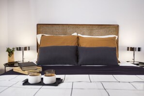 Apartment, Balkon (Cinnamon) | 1 Schlafzimmer, Bügeleisen/Bügelbrett, kostenloses WLAN, Bettwäsche