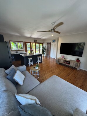 Smart TV, video-game console, DVD player, toys