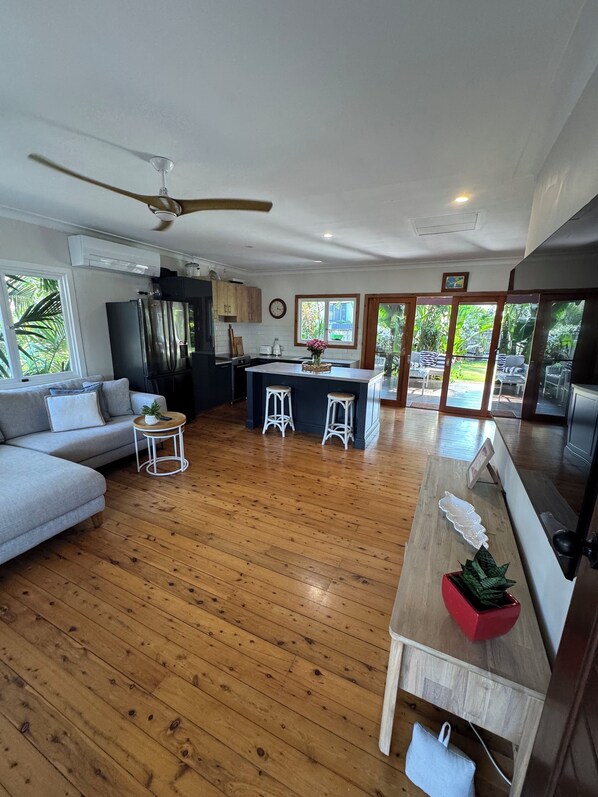 Smart TV, video game console, DVD player, toys