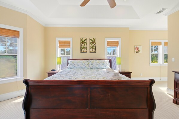 5 bedrooms, travel cot, free WiFi, bed sheets