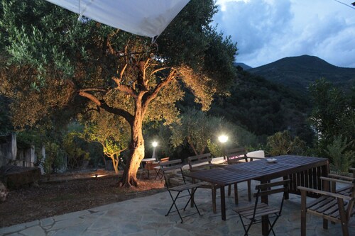 PioppiHouse Casa Vacanza.  Large independent suite with small terrace overlooking the sea
