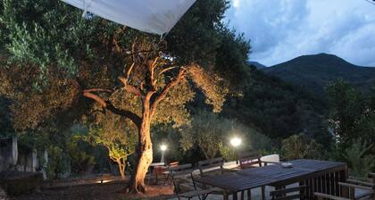 PioppiHouse Casa Vacanza. Large independent suite with small terrace overlooking the sea