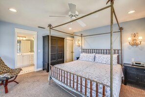 4 bedrooms, travel cot, WiFi, bed sheets