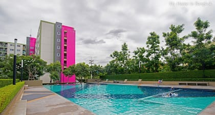 Family Apartment "My Home In Bangkok" A3/101 swimming pool, gym, courts, etc