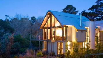 Front of property - evening/night