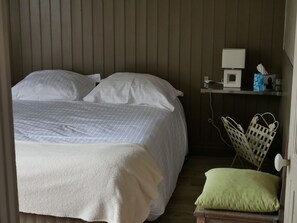 1 غرفة نوم وملاءات أسرّة