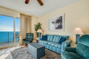 TV, DVD player, video library