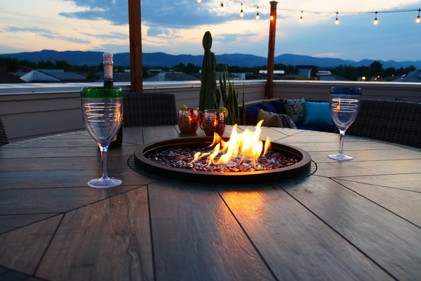 Udendørs spisemuligheder