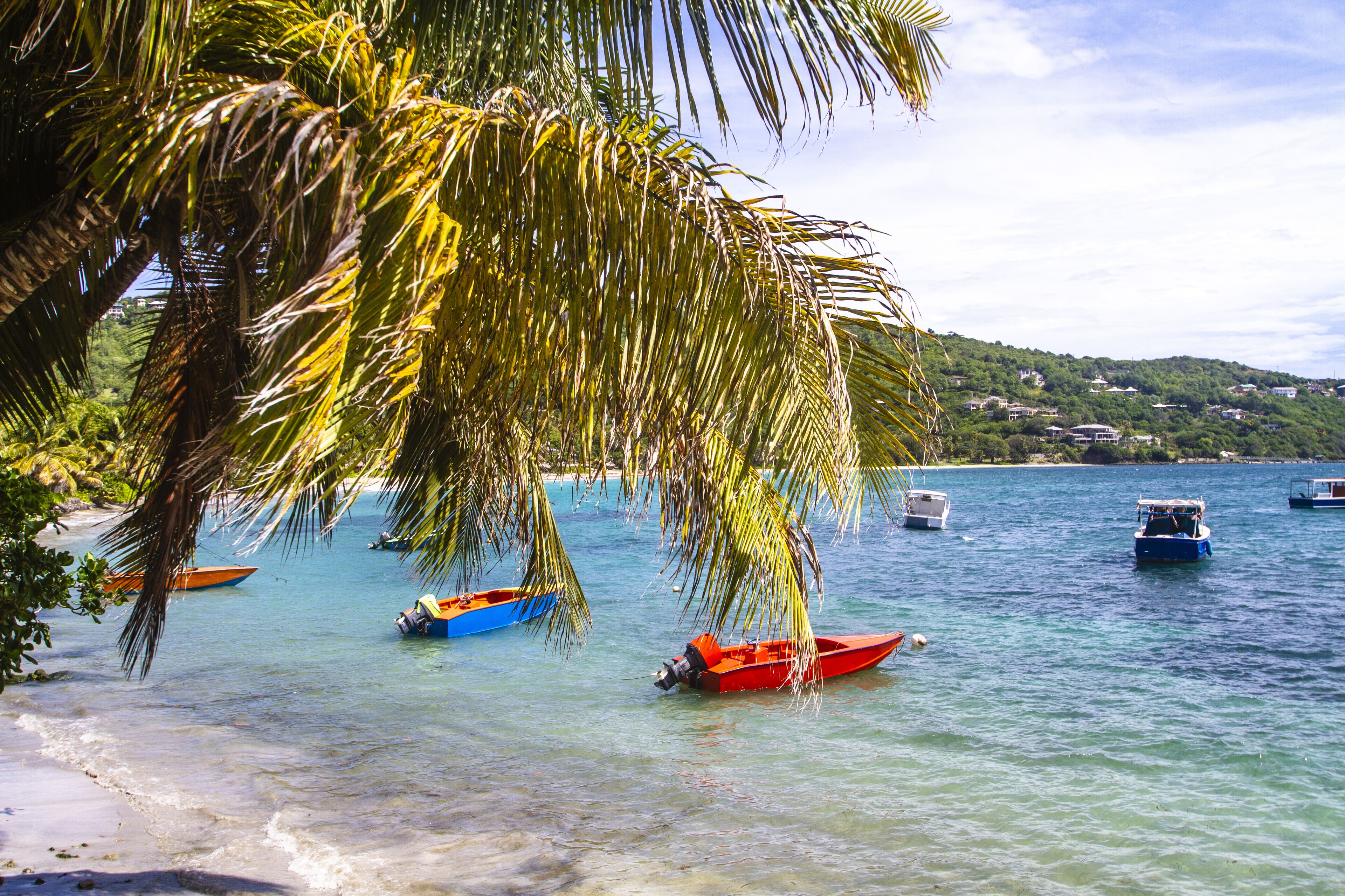 Am Strand, Liegestühle, Strandtücher