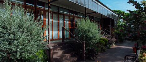 Fachada de la propiedad