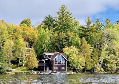 Lakefront Retreat on Lake Flower near Lake Placid