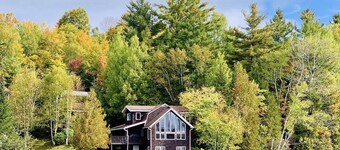 Lakefront Retreat on Lake Flower near Lake Placid